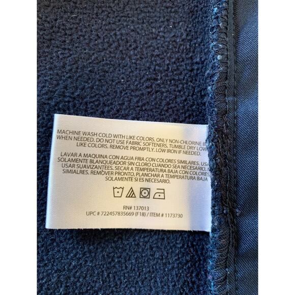 Orvis flannel shacket blue plaid women's medium - Picture 10 of 12